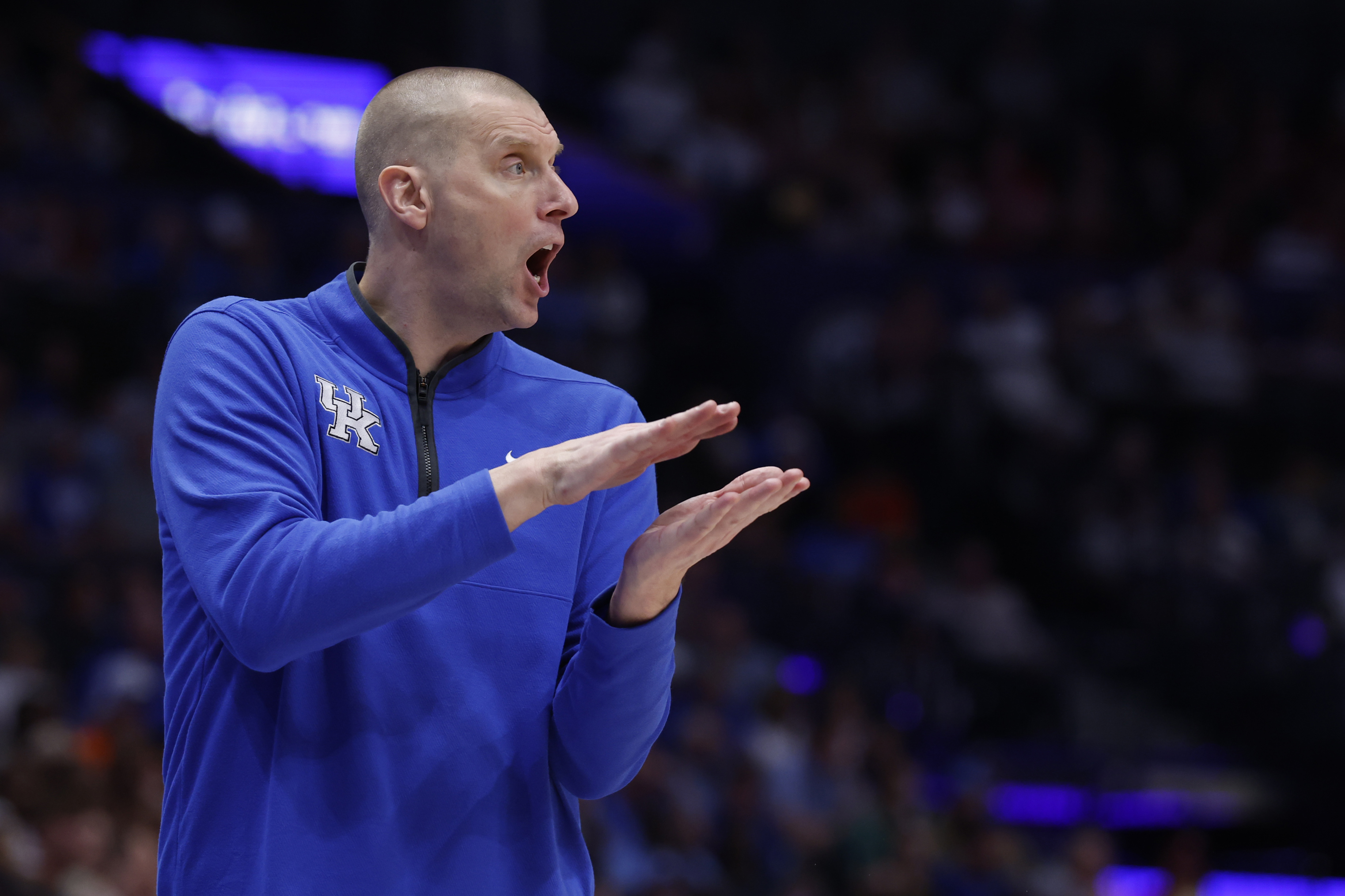 Mark Pope is hoping to lead Kentucky deeper into NCAA tournaments